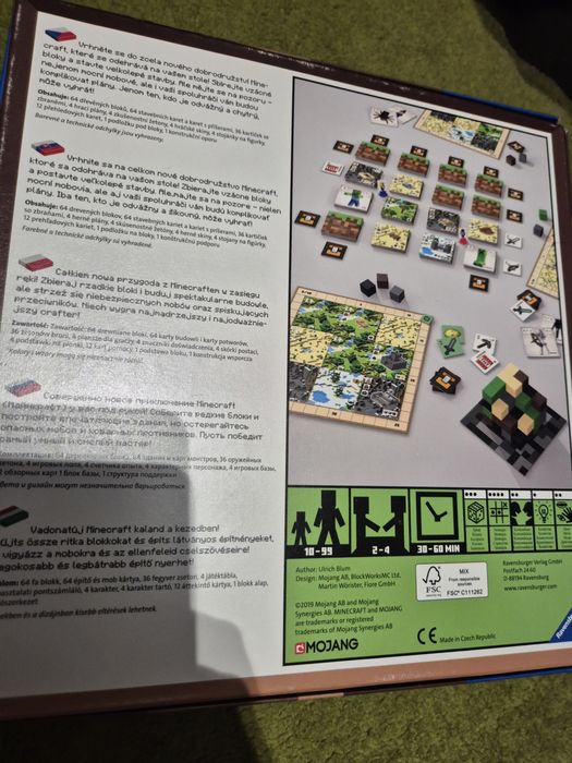 Gra planszowa Minecraft Builders & Biomes