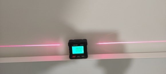 Nível a laser - inclinometro digital  (Novo) USB