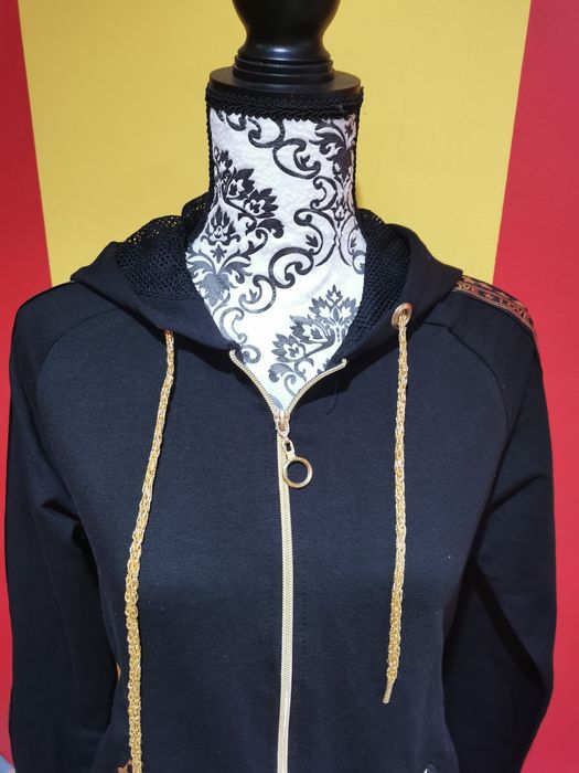 Komplet dres bluza zamek kieszonki