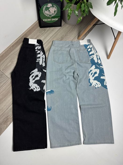 Джинси Lacoste Сині/Чорні