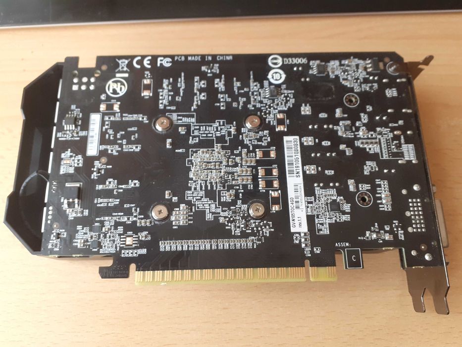 Karta Graficzna Gigabyte GeForce GTX 1050 Ti OC 4GB GDDR5