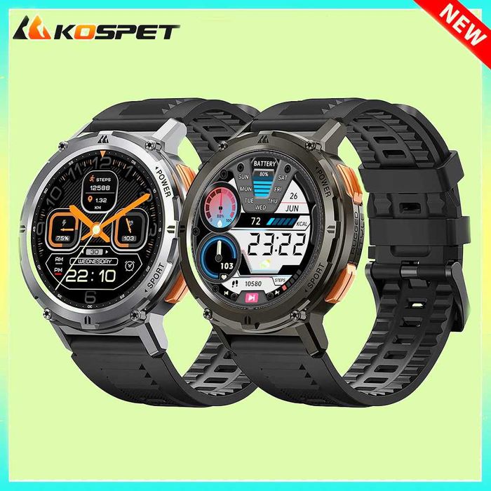 Годинник для військових  — ударостійкий, автономний Kospet Tank T2