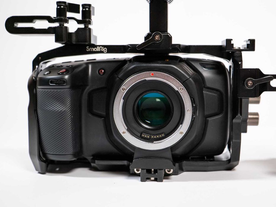 Zestaw Blackmagic Pocket 4K | SmallRig, Viltrox, Zasilanie | FV23%