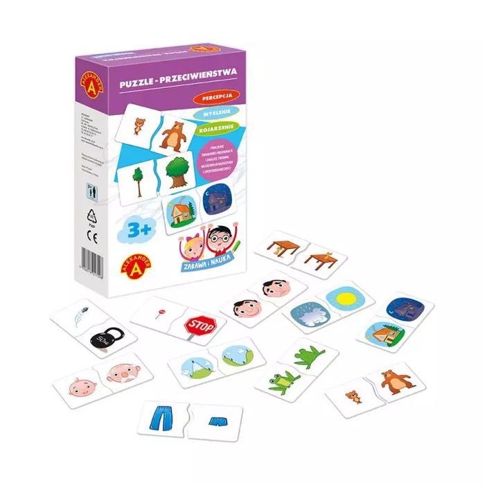 Puzzle. Przeciwieństwa. Nowy Produkt