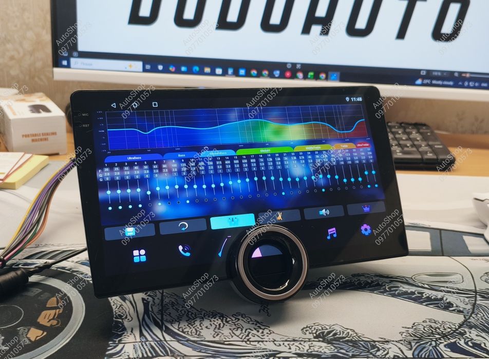 Магнітола 10.1 Android 2/32gb CarPlay універсальна