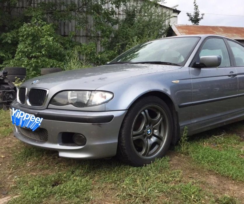 Bmw E46 320d pack m 150cv cx6 manual 190.000km Para peças Documentos abatidos país de origem