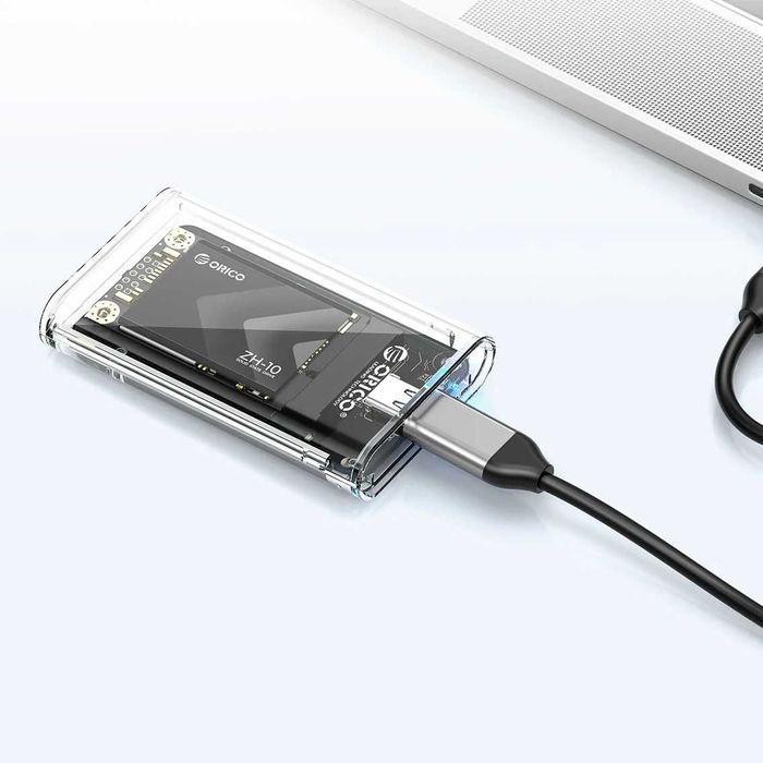 Caixa Externa mSATA para USB-C / USB 3.2