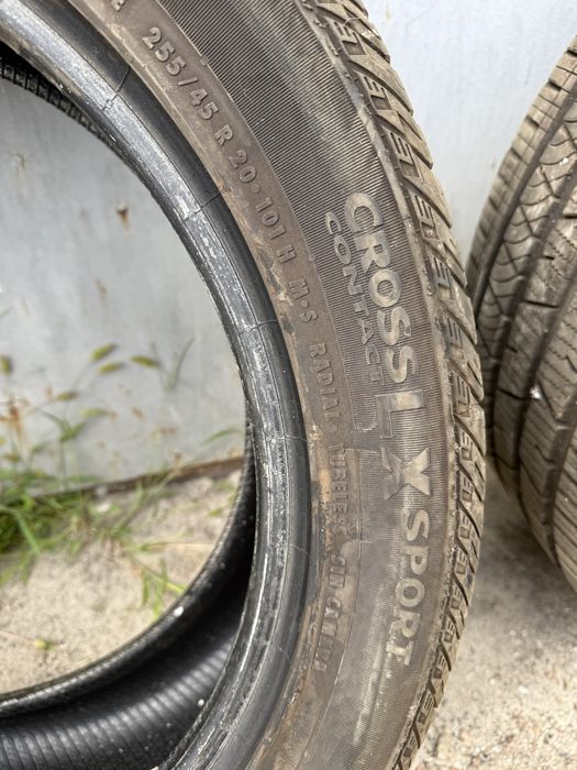 Продам 2 шини Continental 255/45 R 20