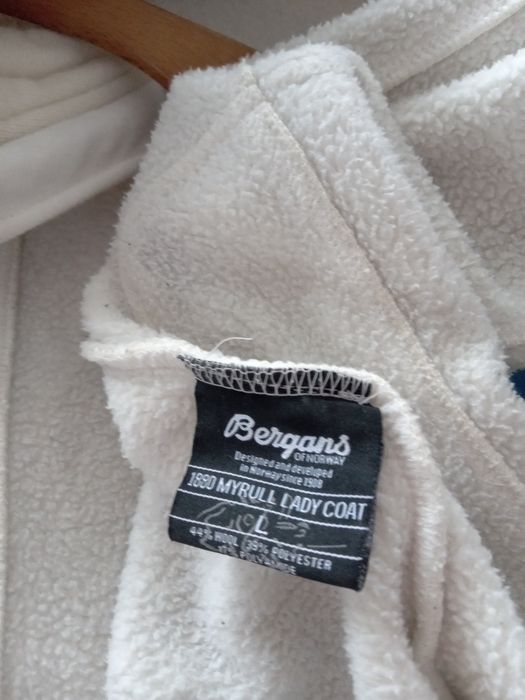 Bergans Myrull płaszcz z wełną rozmiar L