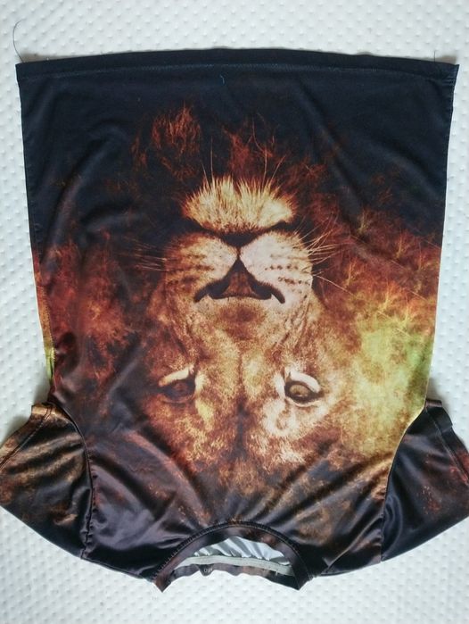 Футболка з принтом Лев на 12-14 років