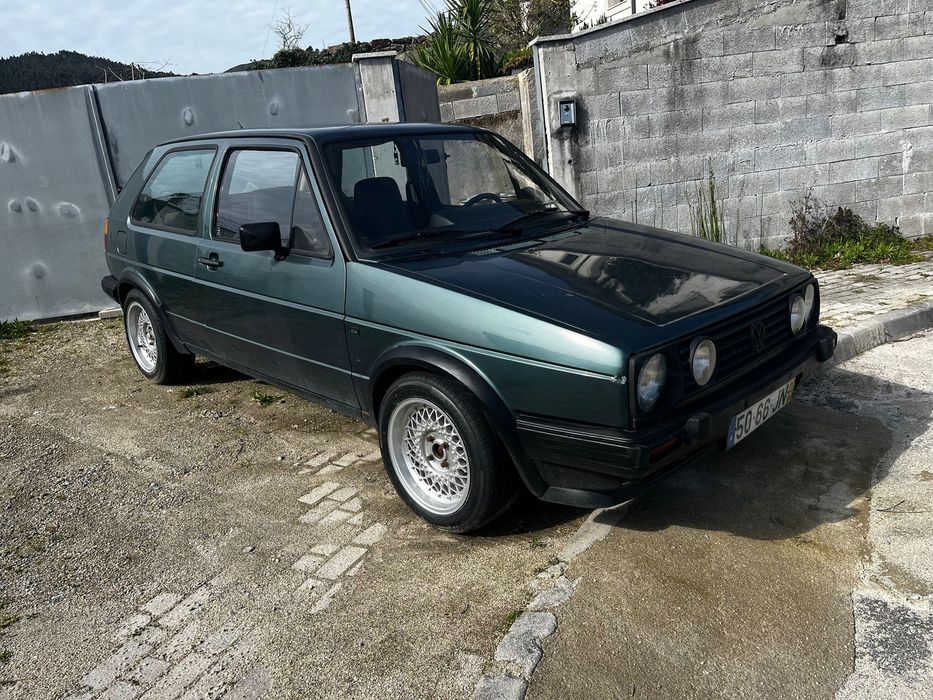 Golf 2 GTD jantes Rial Mahle pneus novos.