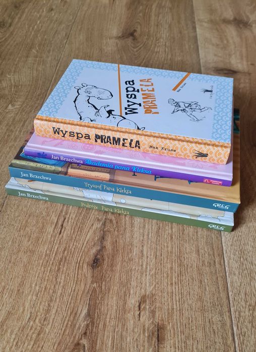 zestaw książek dla dzieci, pan Kleks, lektury