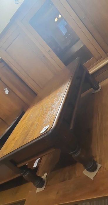 Ława drewniana dębowa dąb rustykalny szuflady prowansalska FV DOWÓZ