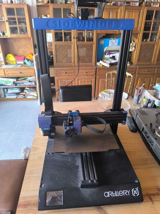 Artillery Sidewinder X2 3D Printer with Malfunction64752024198145120