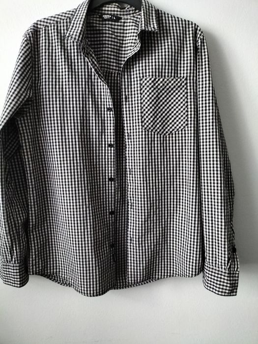 Koszula męska w kratę L