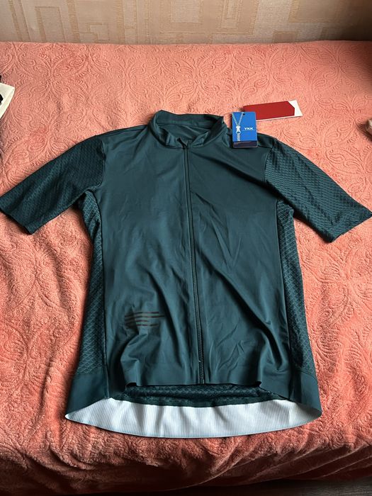Чоловіча велосипедна джерсі, темно-зеленого кольору!
