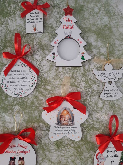 Pendentes natal, bolas natal