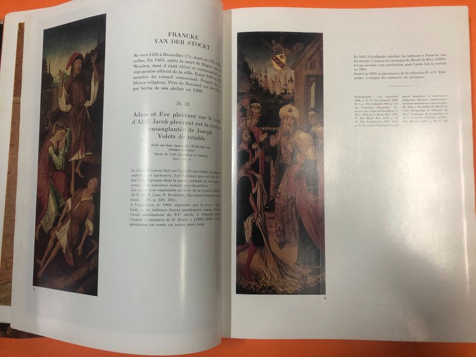 Peintures Néerlandaises des XV et XVIe Siécles