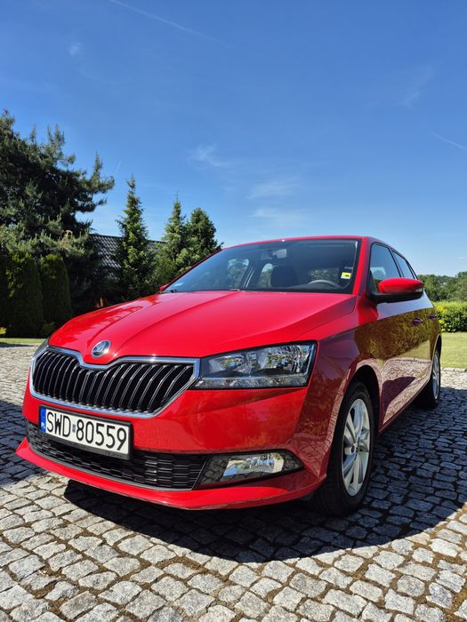 Skoda Fabia 1.0 MPI, niski przebieg zadbana , 2019r