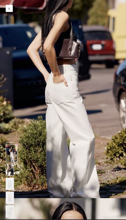 Джинси Zara білі