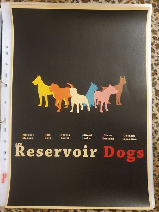 Plakat Reservoir Dogs A3 30x42 Dekoracja idealny na prezent