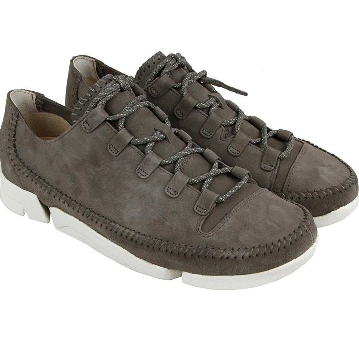 Clarks Men's Original's trigenic flex 2 Grey Nubuck Shoes Size US 11