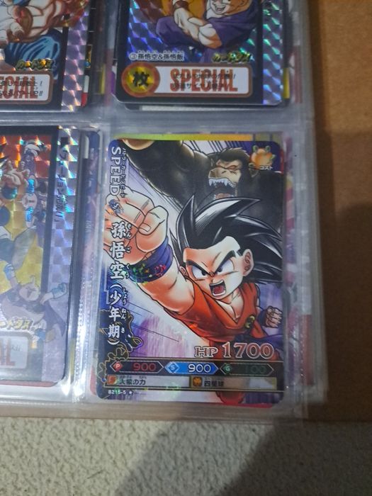 Cartas dragon ball z