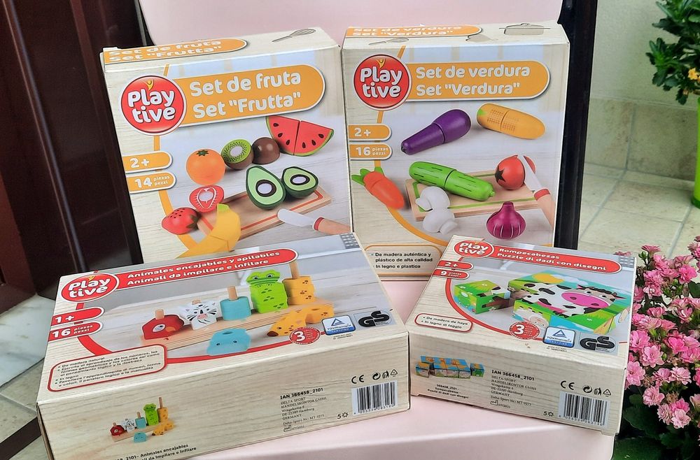 ТОП ЯКІСТЬ! •Дерев'яний набір• "Фрукти" PlayTive