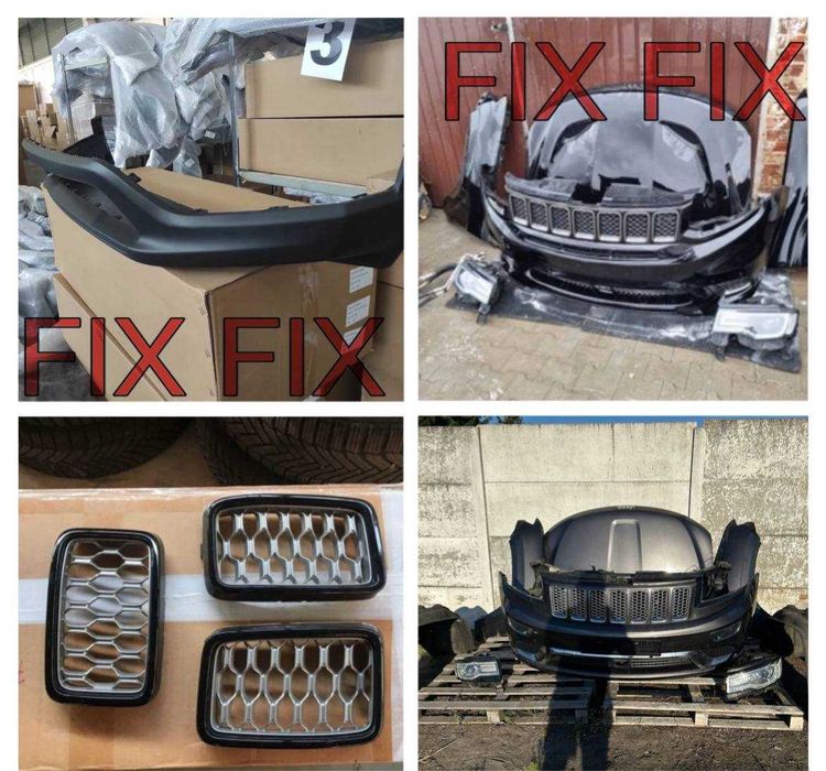 Капот бампер фара крило радіатор решітка Jeep  GRAND CHEROKEE  компл