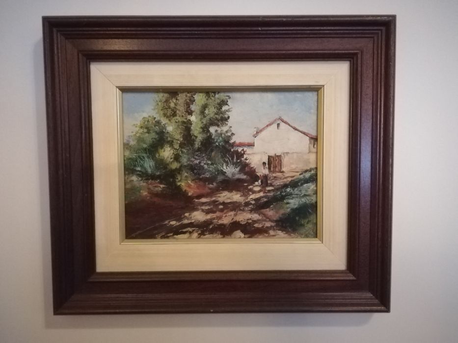 3 Quadros Originais. Óleo s/Platex. MANUEL FERREIRA. Assinados e dat