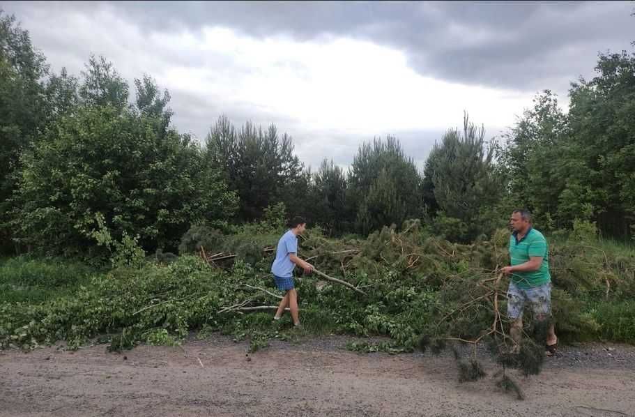 Вивіз сміття мотлоху гілля Березенщина Путрівка Здорівка Крячки
