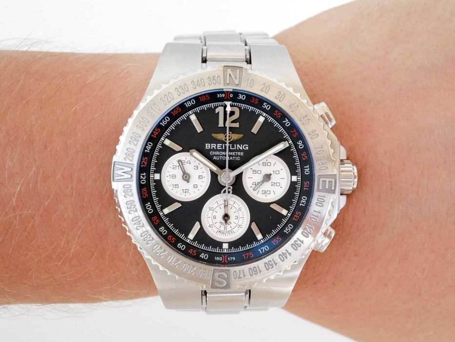 Breitling Hercules Black Dial 45mm