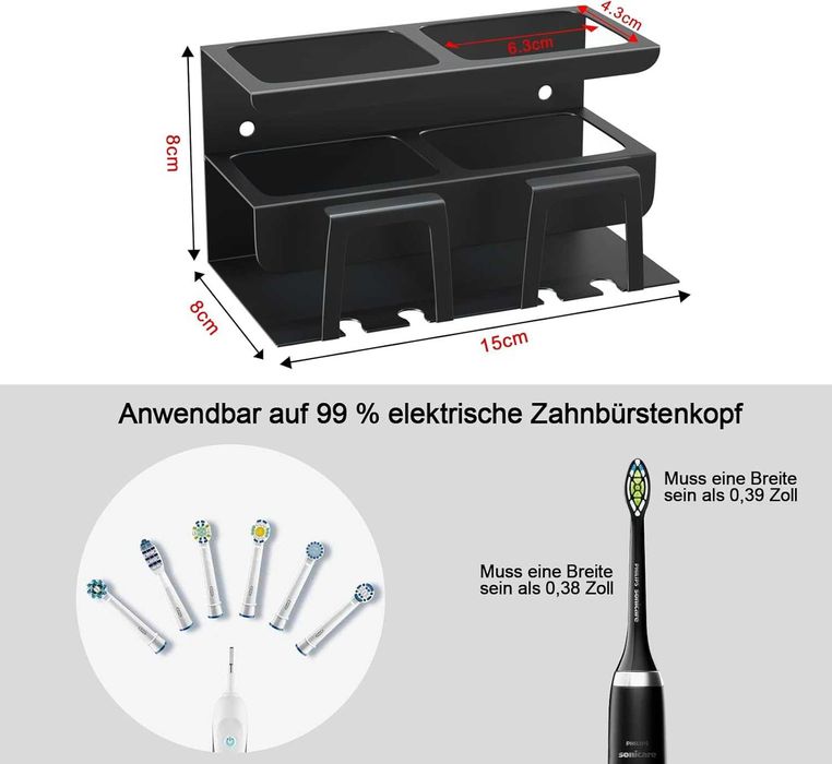 Uchwyt na szczoteczki do zębów