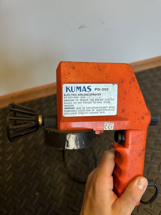 Pistole rozpylacz opryskiwacz KUMAS PG-350