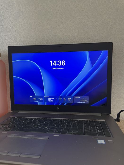 HP Zbook 17" G5 i7-8850H, P3200 (6GB), 32GB RAM, SSD 500GB