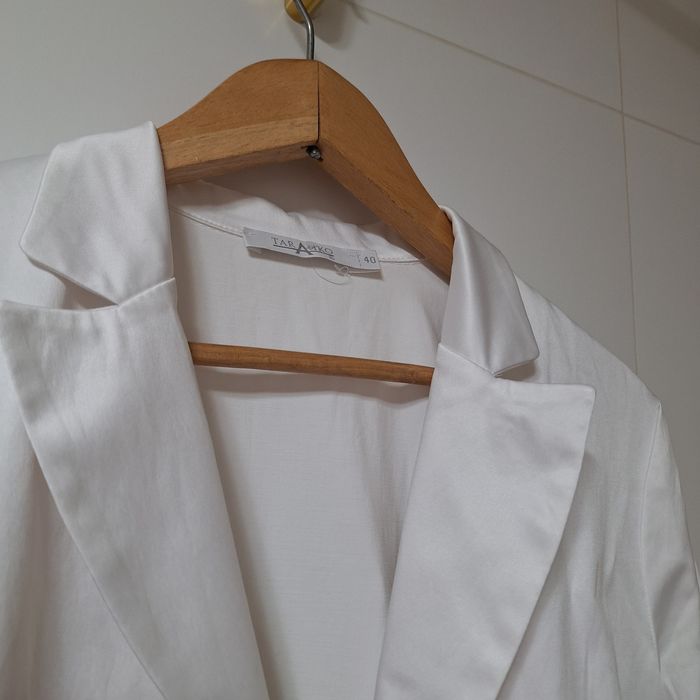 Kobieca, taliowana, bawełniana marynarka Taranko