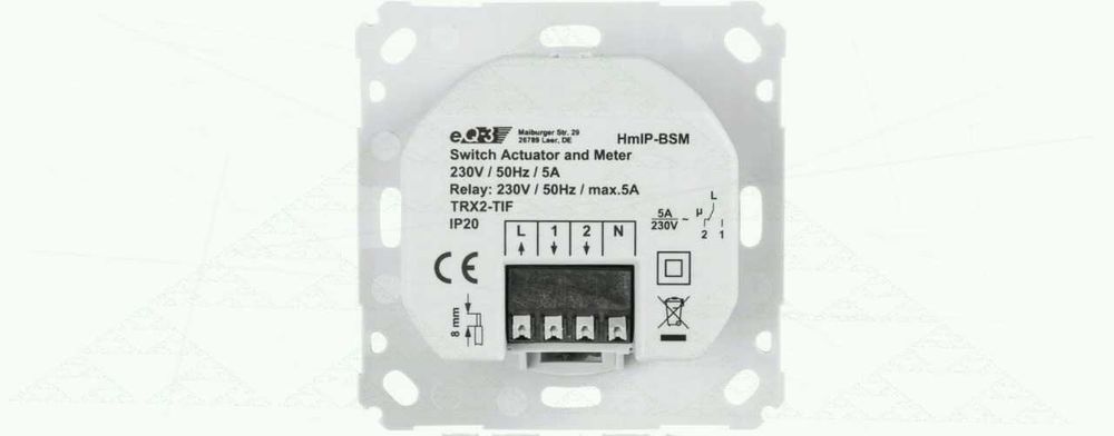97Y Przycisk ścienny Homematic IP 142720A0A