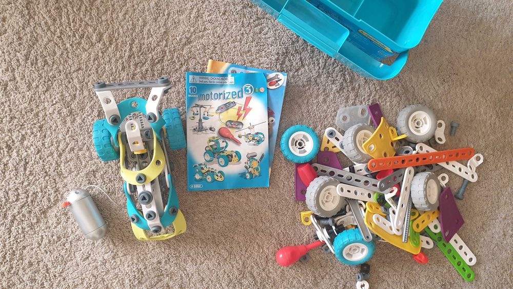 Brinquedo MECCANO com Motor #NATAL