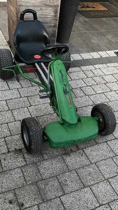 Gokart mechaniczny - zielona strzała