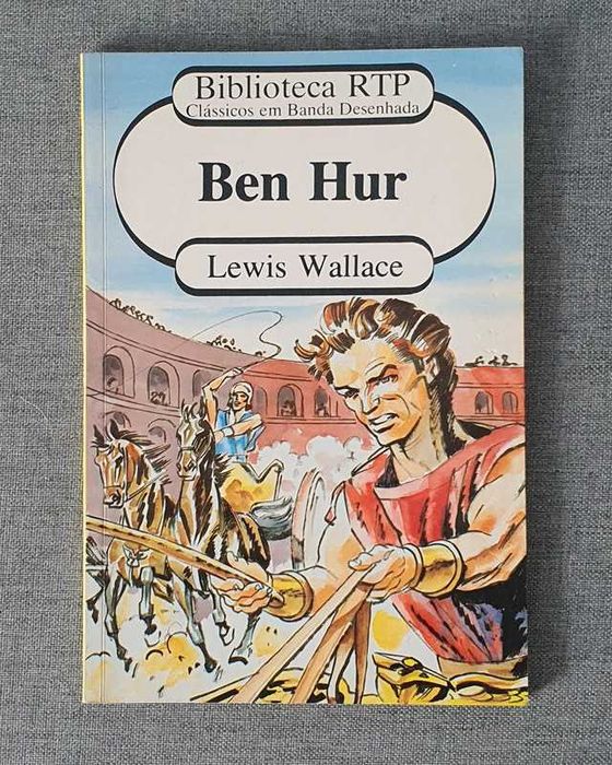 Ben Hur Biblioteca RTP banda desenhada