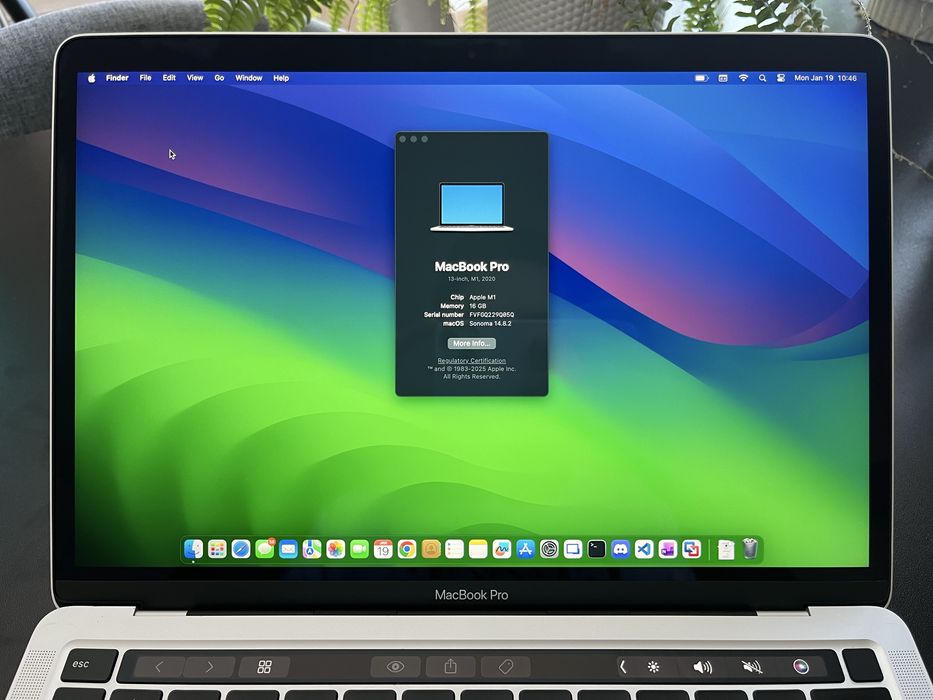 Macbook Pro M1 16/512GB