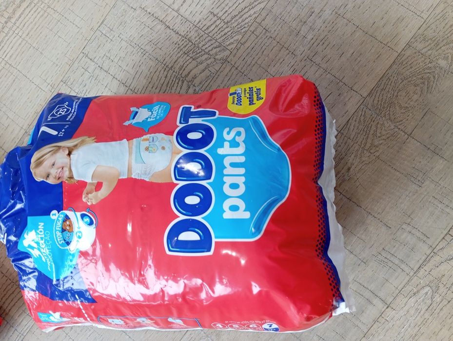 Fraldas Dodot pants tamanho 7