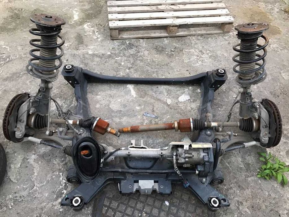 Mondeo MK5 2.0 TDCI Amortyzator Sprężyna Zwrotnica Prawy Prawa Komplet