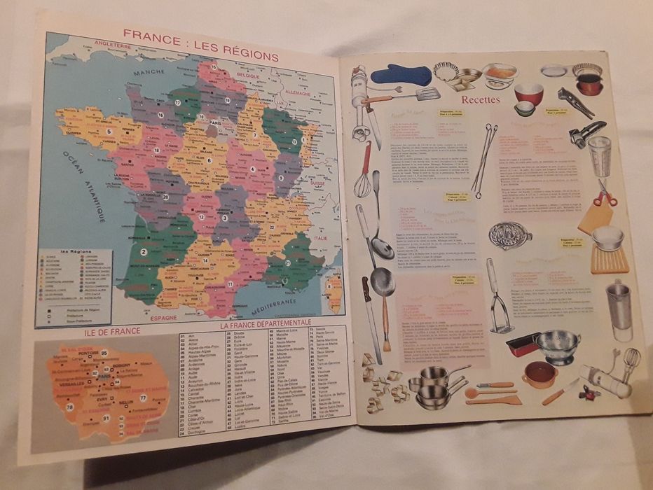 Calendário de parede francês do ano 2004