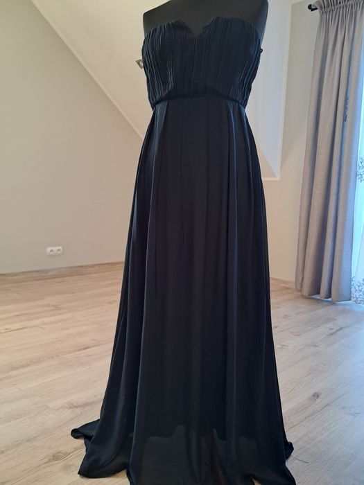 Sukienka maxi granatowa 42 44 46