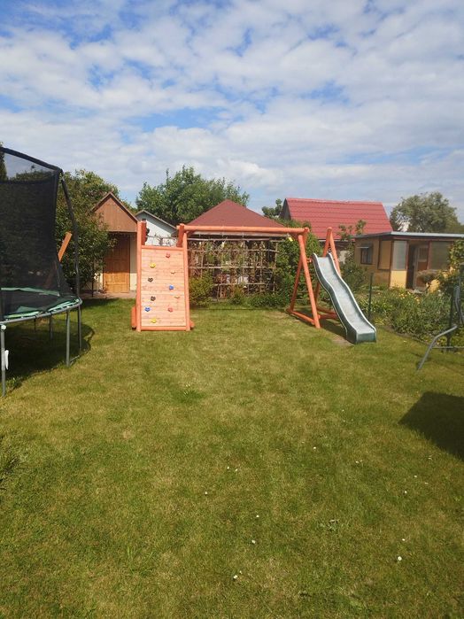 Plac zabaw, Wspinaczka dla dzieci , Huśtawka ogrodowa