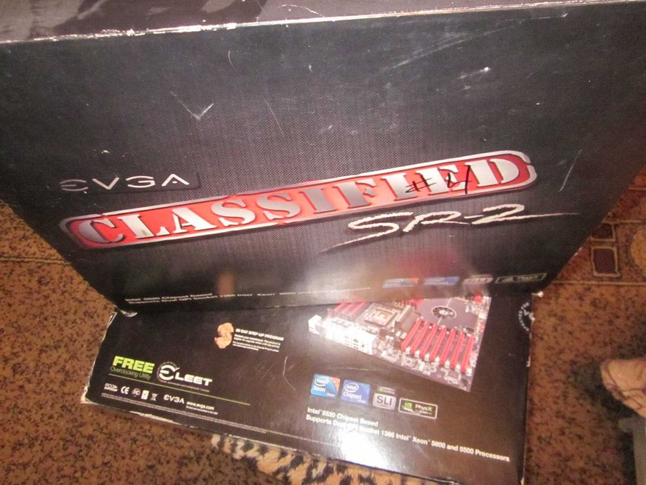Легенда -EVGA Classified SR-2 (А2)+ 2хXeon Х5690 +2хCorsair H60+бонус!
