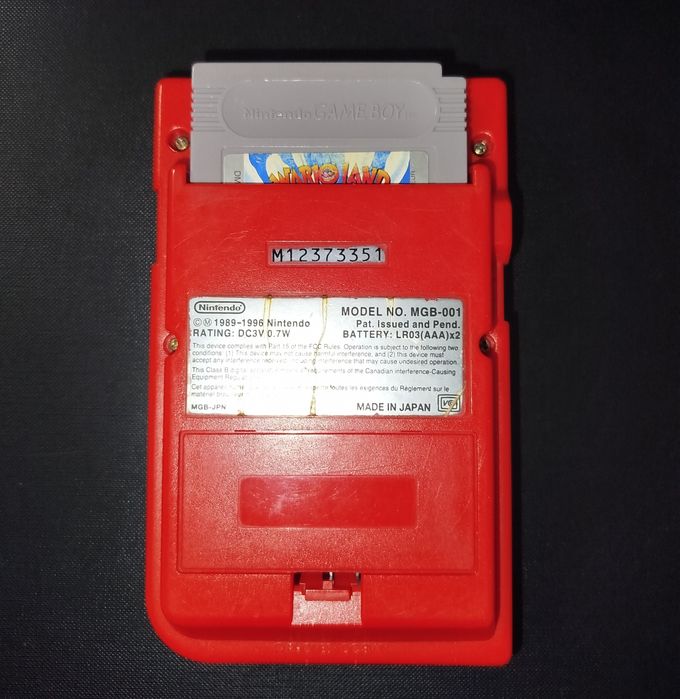 GameBoy Pocket - RED