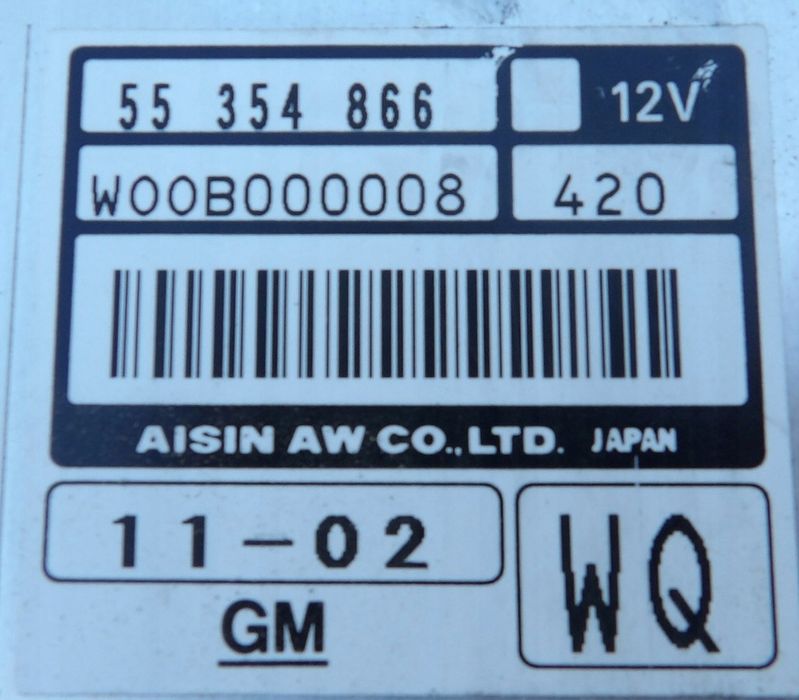 vectra c 3.0 cdti moduł skrzyni 55354866 wq