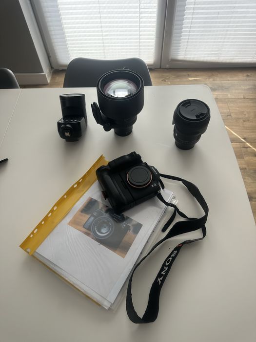 Sony Alfa 7 III oryginalny znikomy przebieg